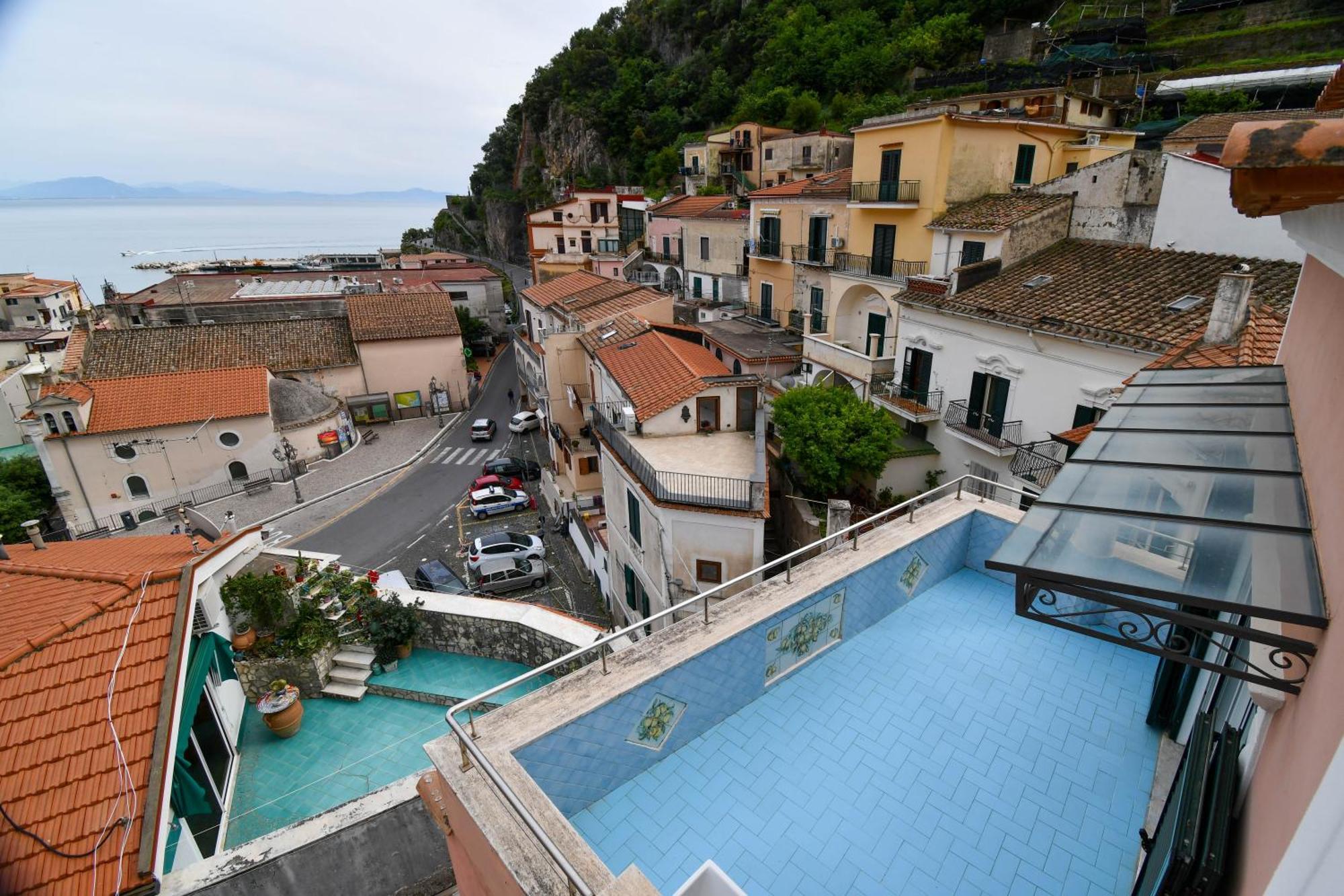 Casa Azzurra Apartman Cetara Kültér fotó