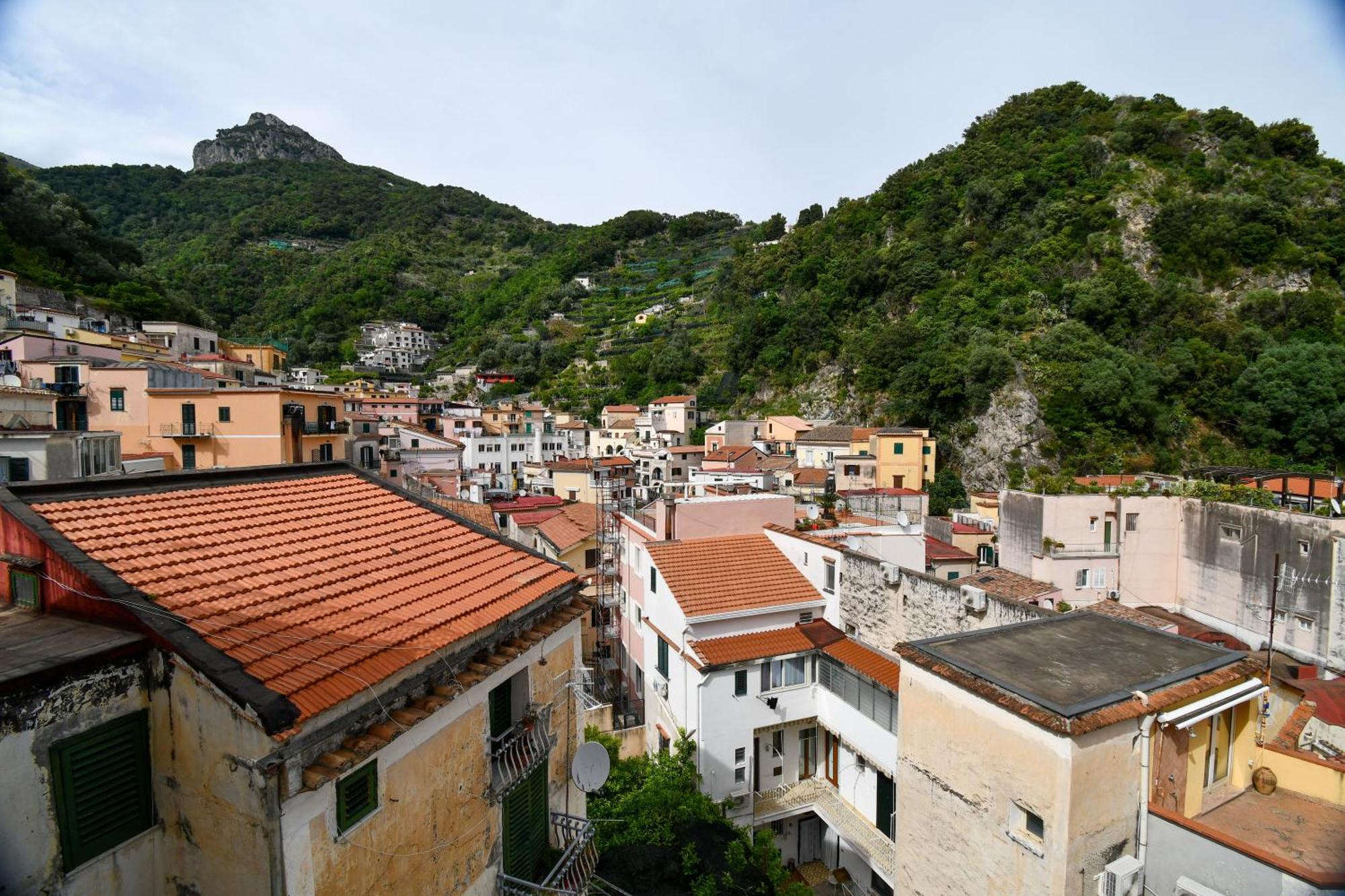 Casa Azzurra Apartman Cetara Kültér fotó
